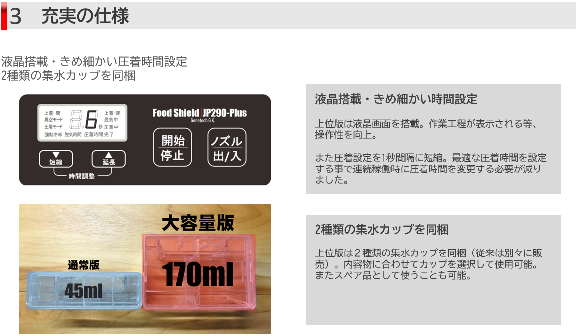 FOOD SHIELD JP290-Plusスマホ/家電/カメラ